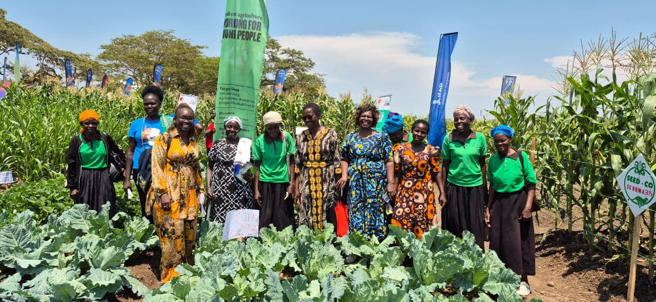 Kamser Seka members at World Food Day