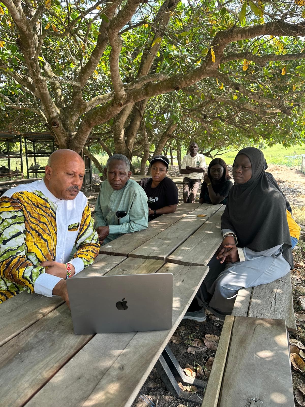 UNILORIN delegation at Maripha Farms